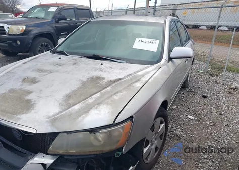 2008 Hyundai Sonata Gls from USA, damaged, VIN 5NPET46C78H372245